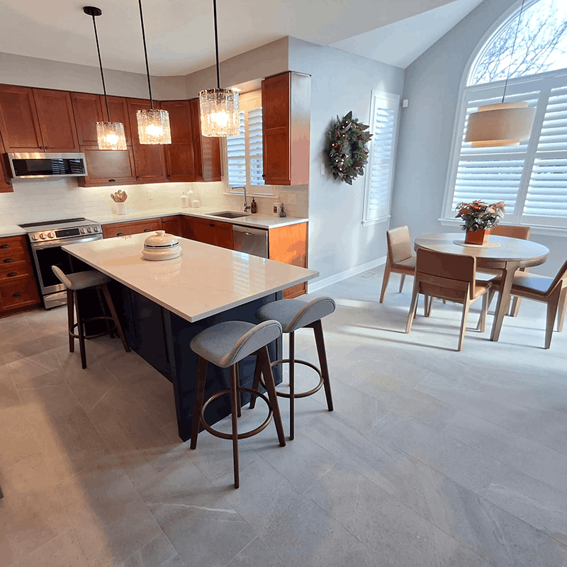 Nickerson Carpentry - Basement Bar Renovation