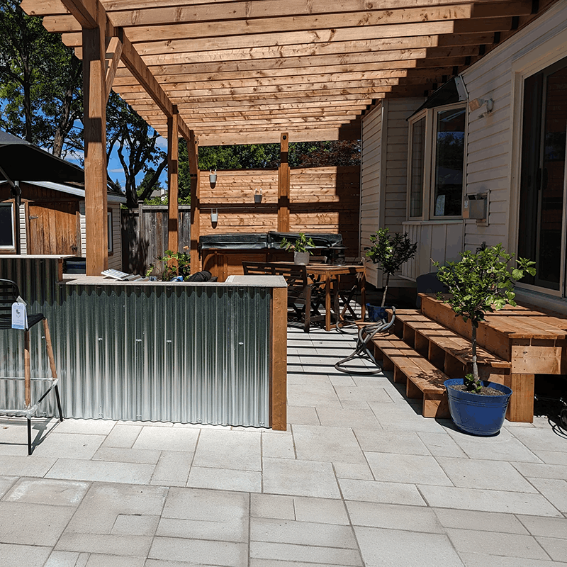 Nickerson Carpentry - Basement Bar Renovation